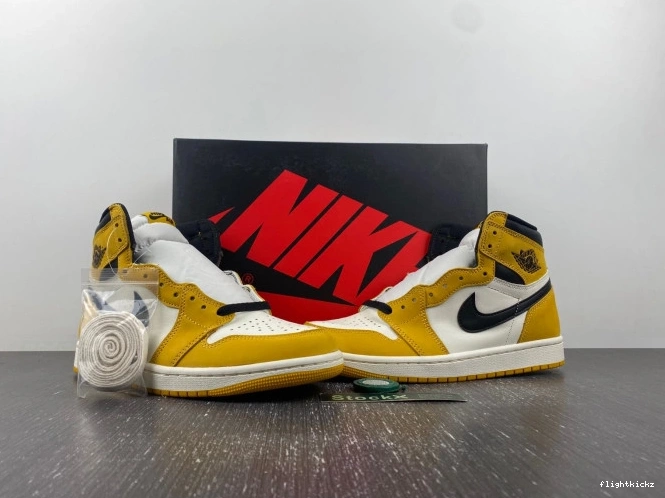 Yellow Jordan High 1 OG Ochre Air DZ5485-701 0814